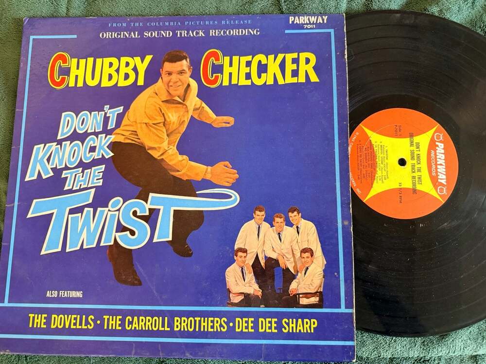 Chubby Checker Don't Knock The Twist Original Soundtrack Vinyl LP Parkway 7011